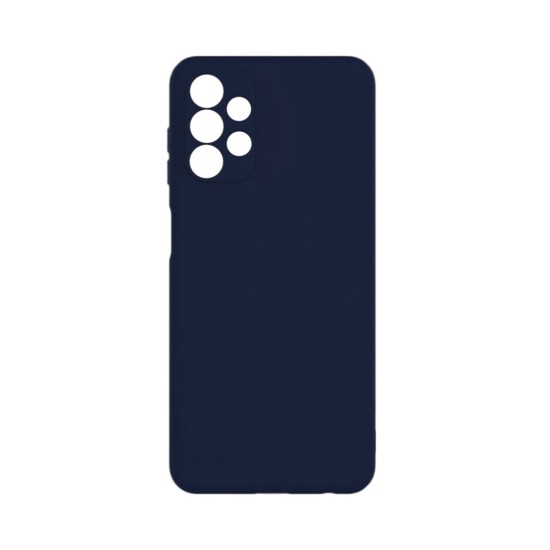 Silicone Case with Camera Shield for Samsung Galaxy A13 4G Dark Blue Silicone Case with Camera Shield for Samsung Galaxy A13 4G Dark Blue